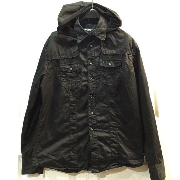 Dragonfly Hooded Button Up - Picture 4 of 5